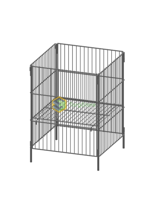 КДР03 Корзина для распродаж малая 400х400 БЕЛАЯ